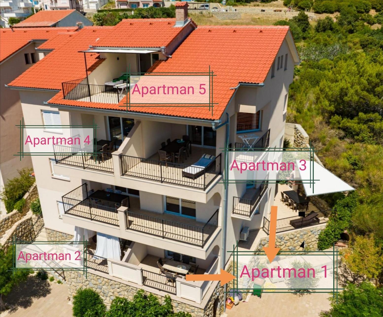Haus Mit Meerblick Lopar Exteriör bild